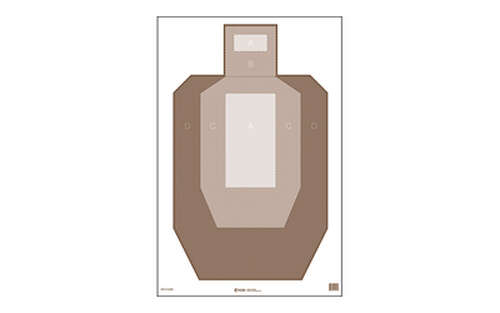 Targets Action Target IPSC Paper Target with Visible ACTION TGT IPSC/USPSA BRN 100PK • Model: IPSC Paper Target with Visible